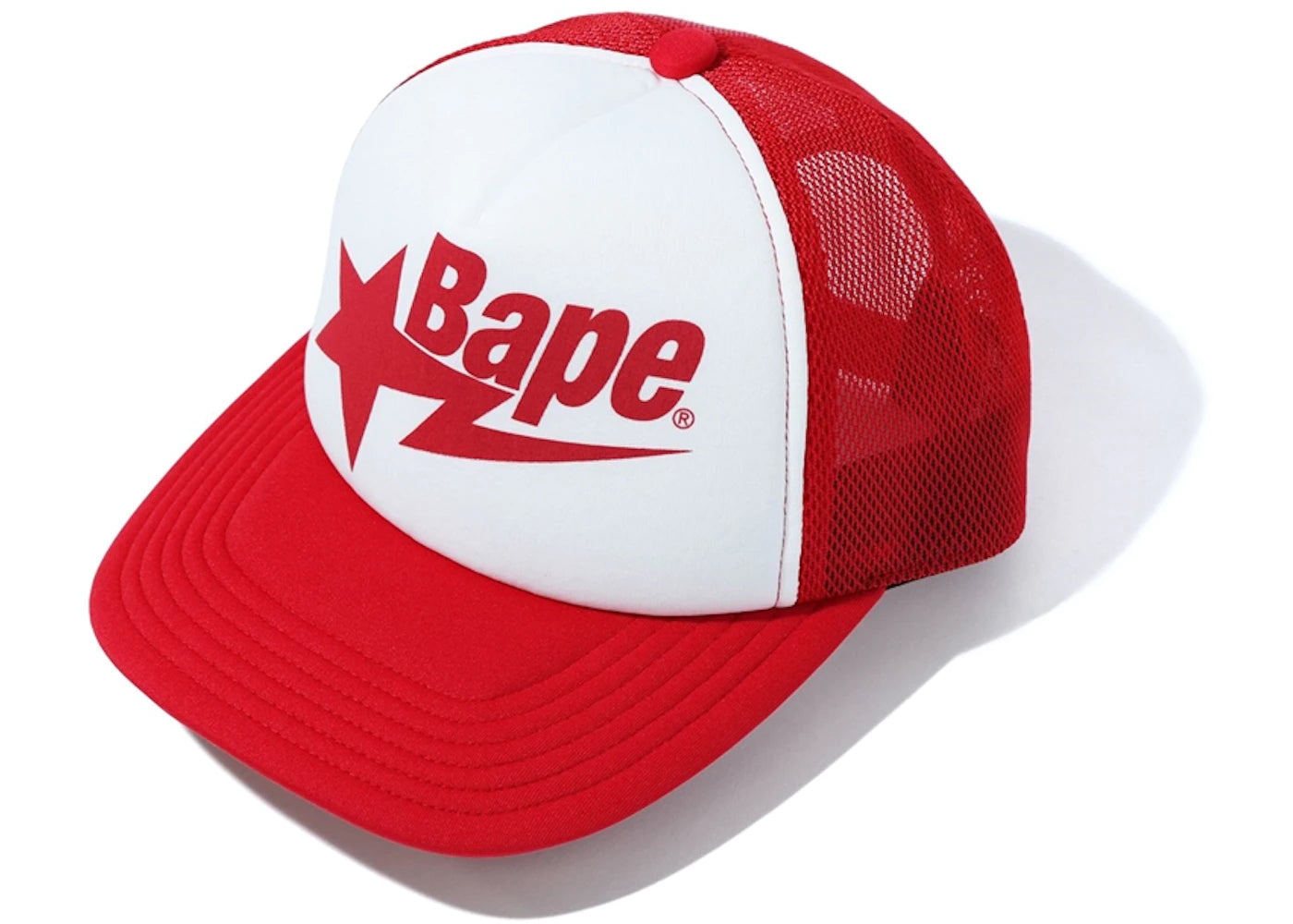 A Bathing Ape STA Mesh Cap Red 2023