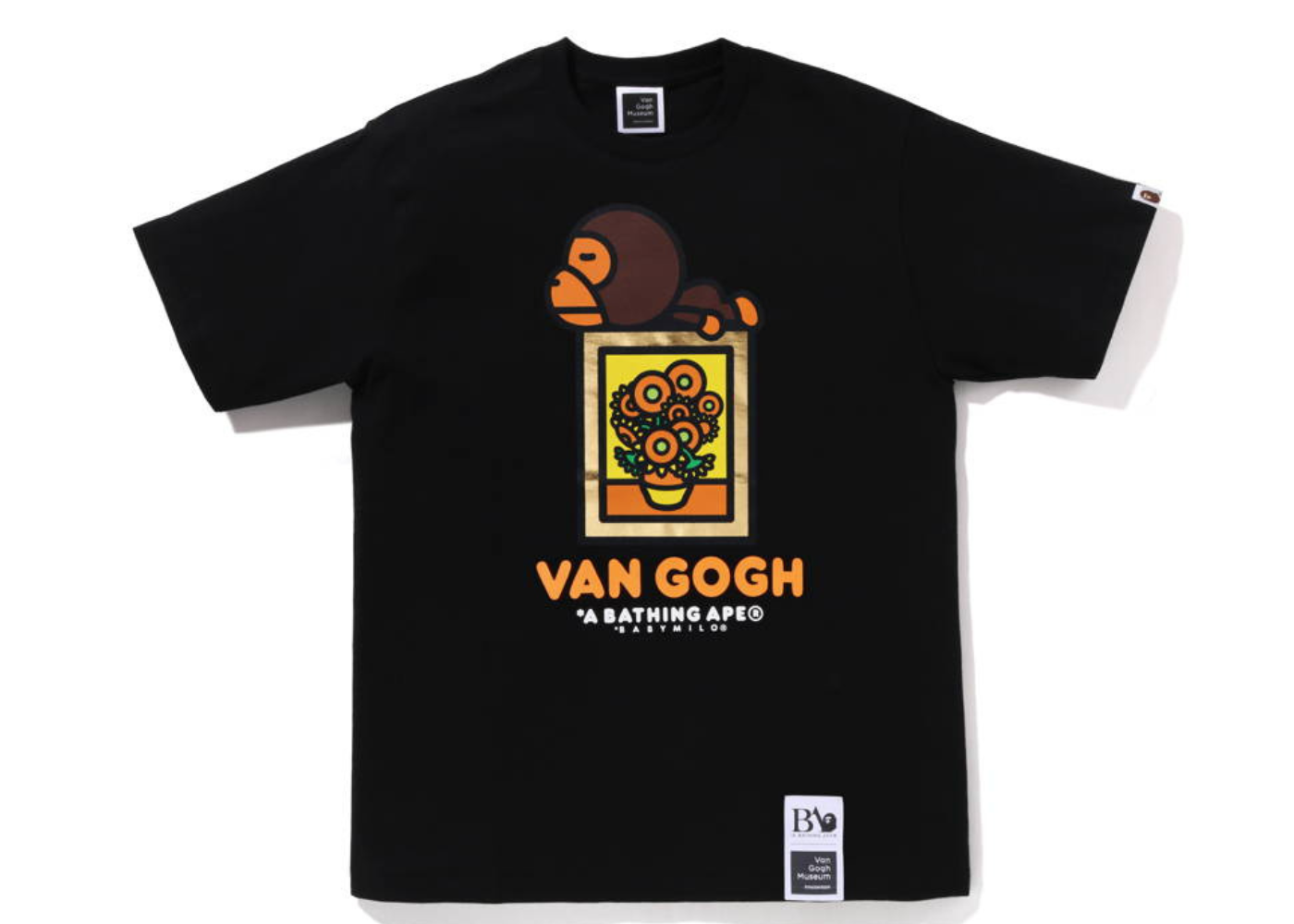 A Bathing Ape X Van Gogh Museum BABY MILO®︎ TEE