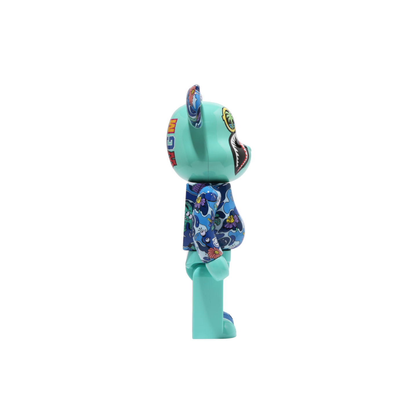 Bearbrick x Steven Harrington x BAPE Shark 100% & 400% Set