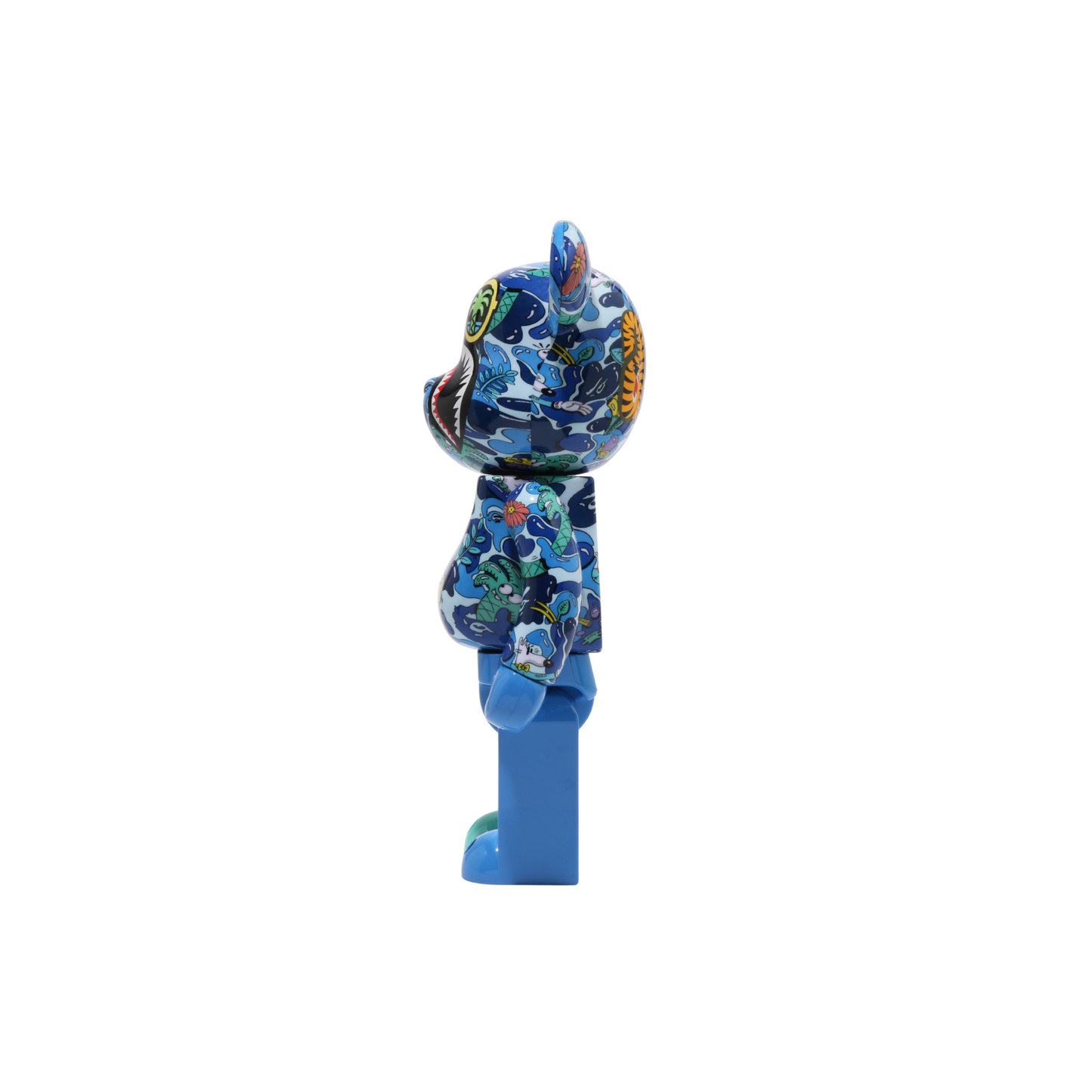 Bearbrick x Steven Harrington x BAPE Shark 100% & 400% Set