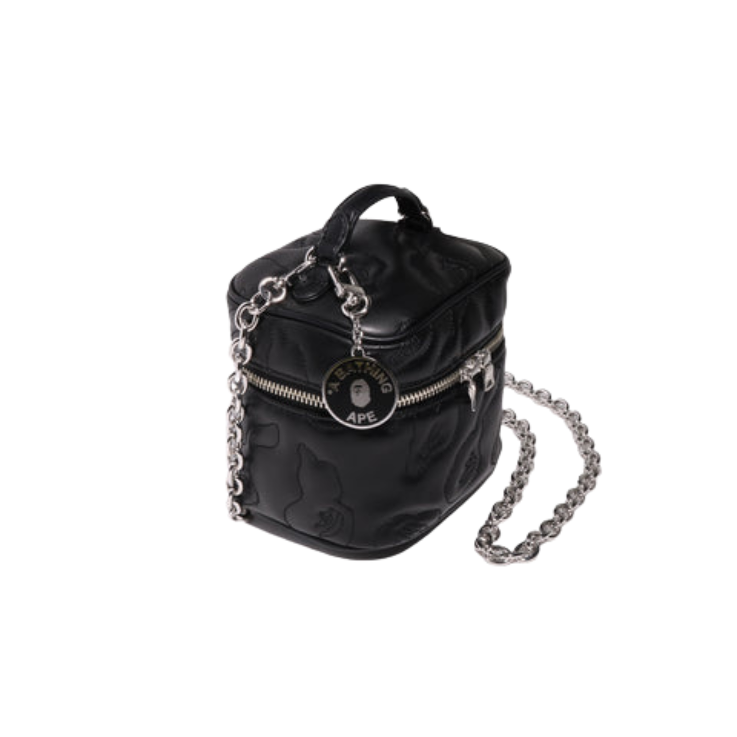 A Bathing Ape Camo Quilting Vanity Bag