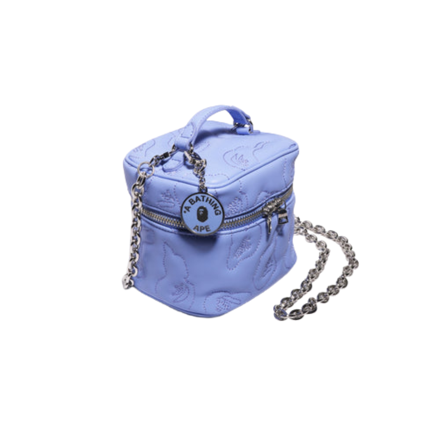 A Bathing Ape Camo Quilting Vanity Bag