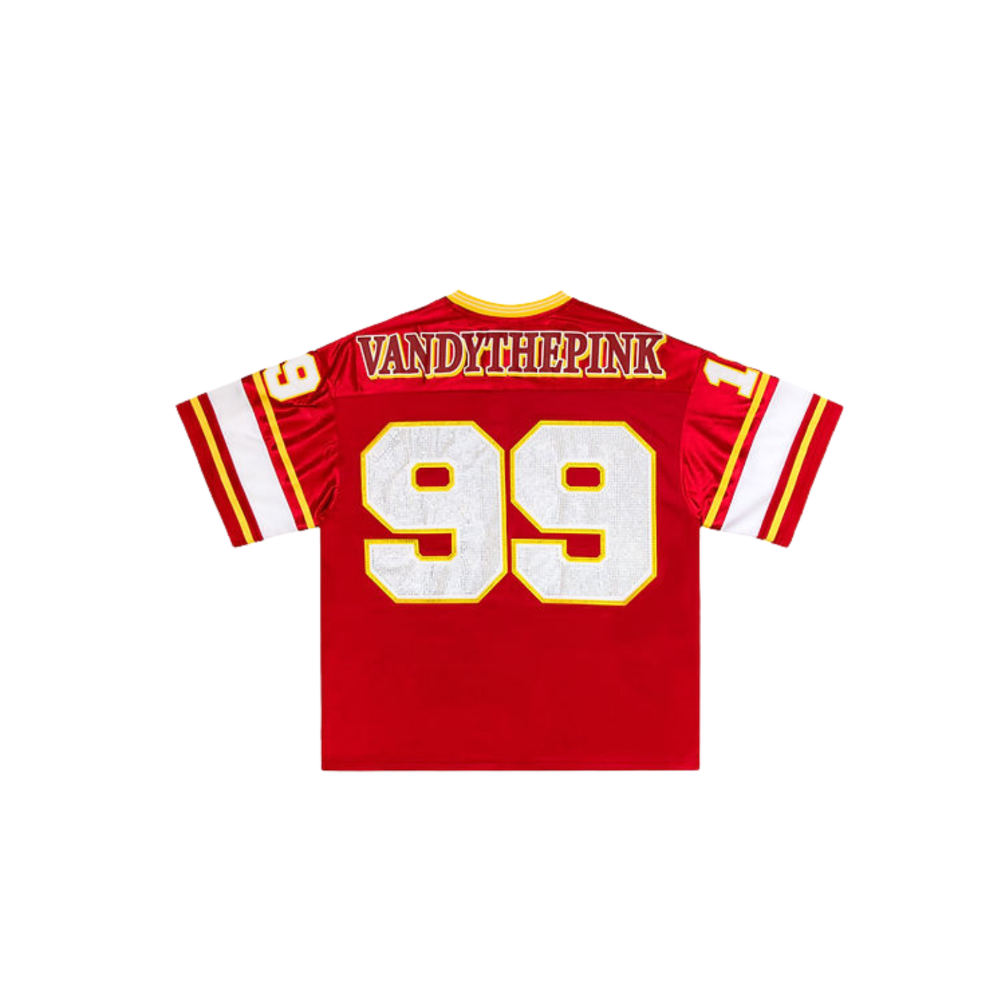 VANDYTHEPINK Red Football Jersey