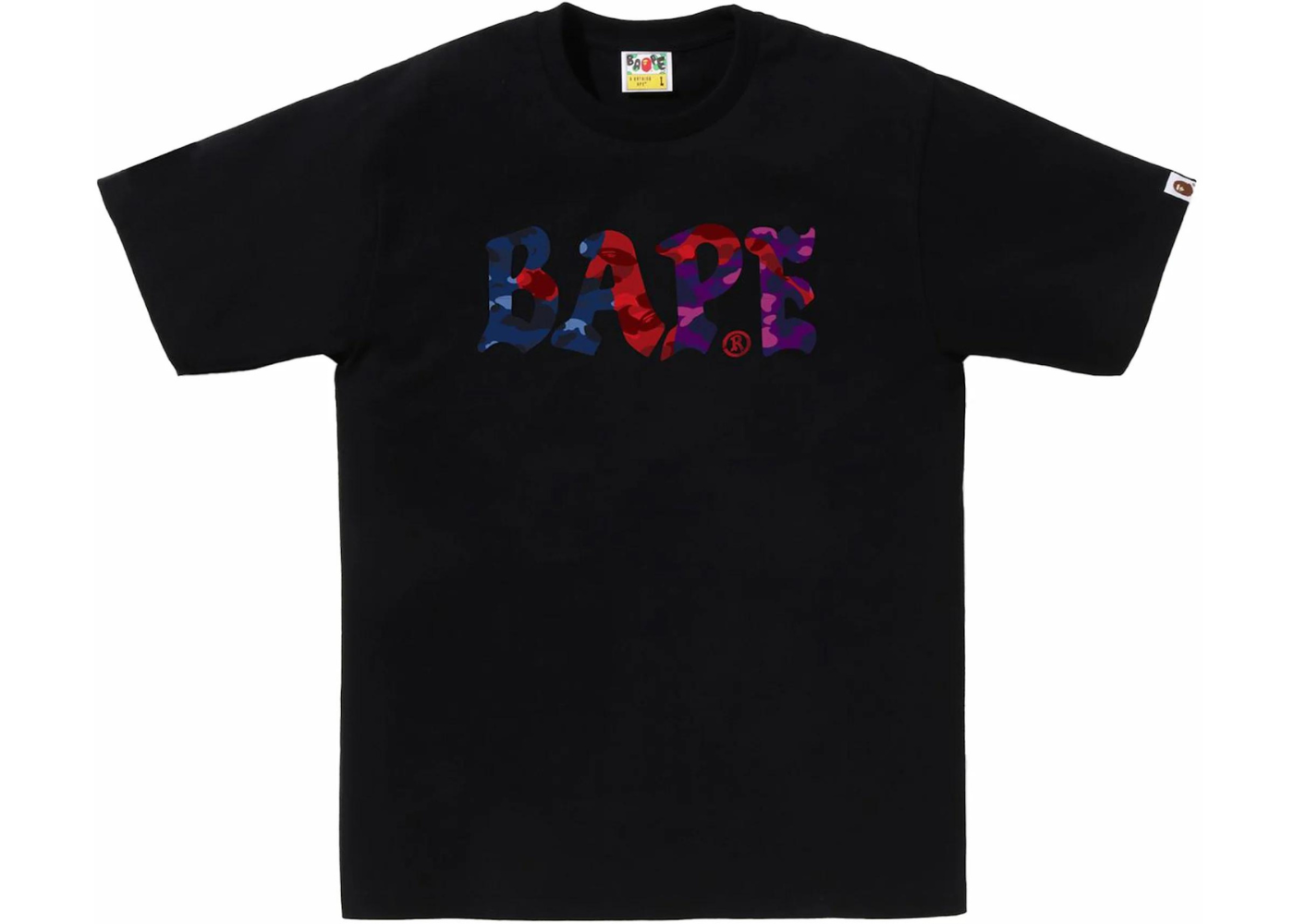 A Bathing Ape Color Camo Crazy Logo