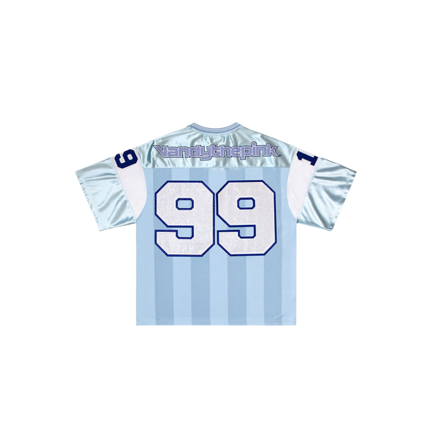 VANDYTHEPINK Blue Football Jersey