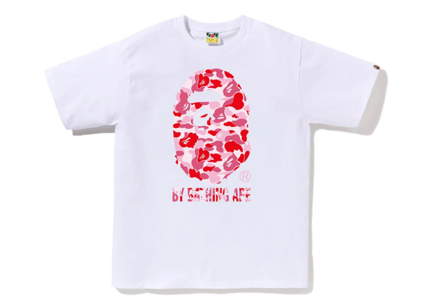 A Bathing Ape ABC Camo BY BATHING APE Tee Pink