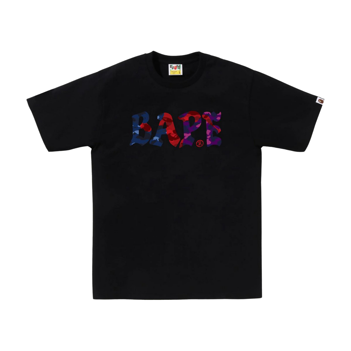 A Bathing Ape Color Camo Crazy Logo