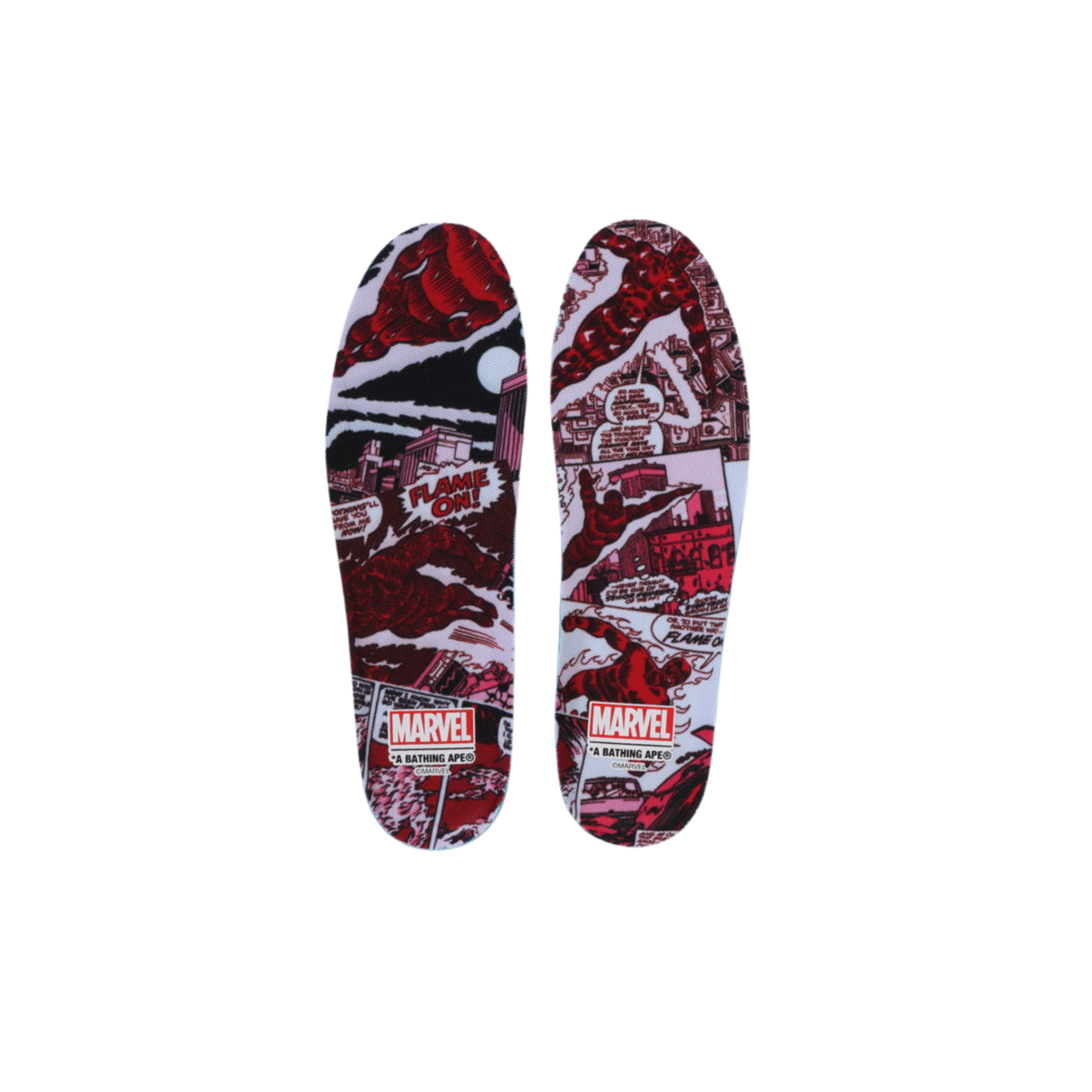 A Bathing Ape Bape Sta "Marvel The Fantastic Four The Human Torch