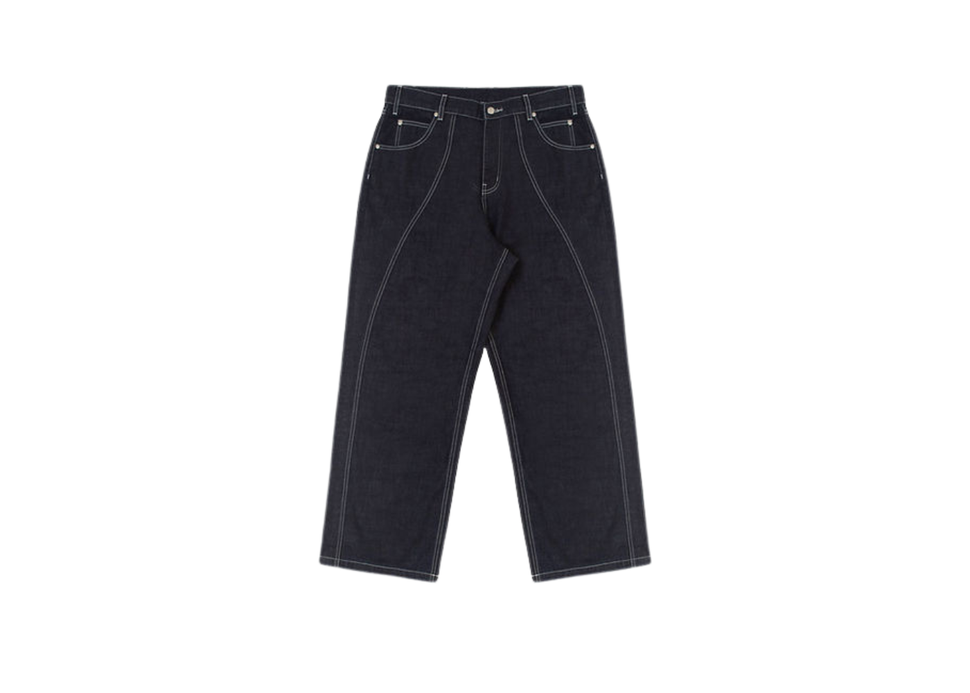 VANDYTHEPINK Contrast Raw Denim Jeans