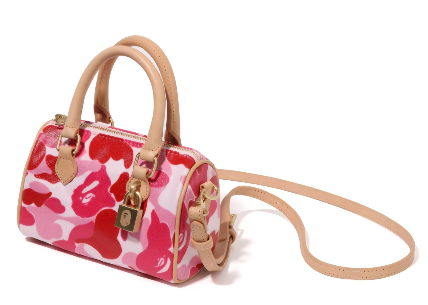 A Bathing Ape ABC Camo mini shoulderbag