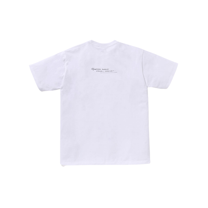 A Bathing Ape X Van Gogh Museum APE HEAD CANVAS ART TEE