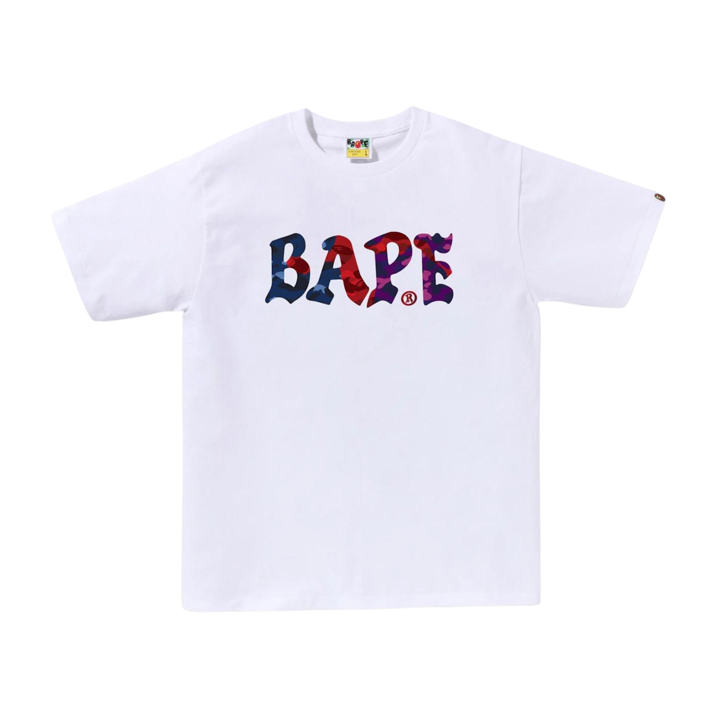 A Bathing Ape Color Camo Crazy Logo