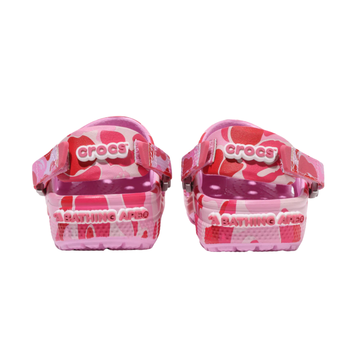 A Bathing Ape X Crocs Clog ABC Camo Pink (kids)
