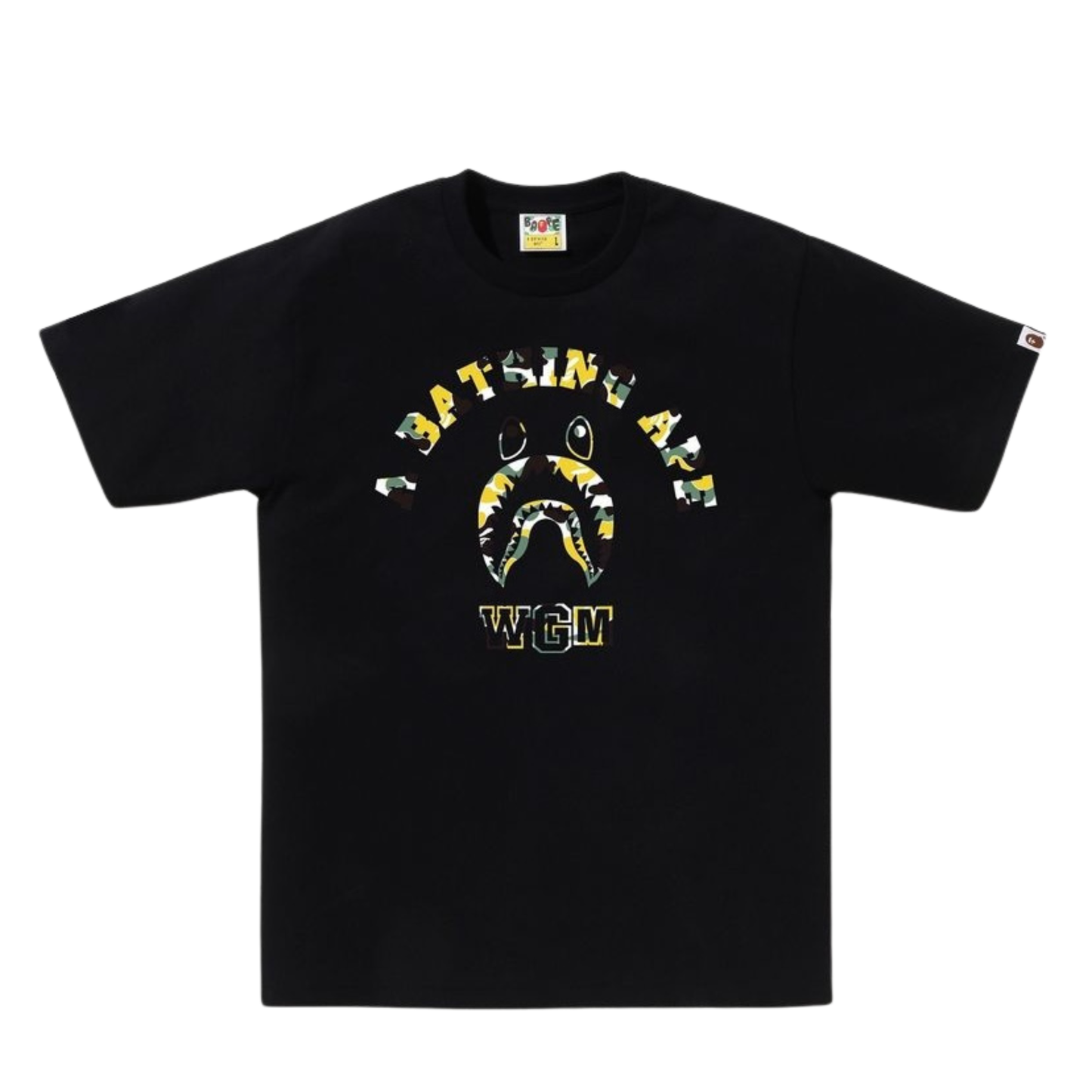 A Bathing Ape Shark College Tee Osaka