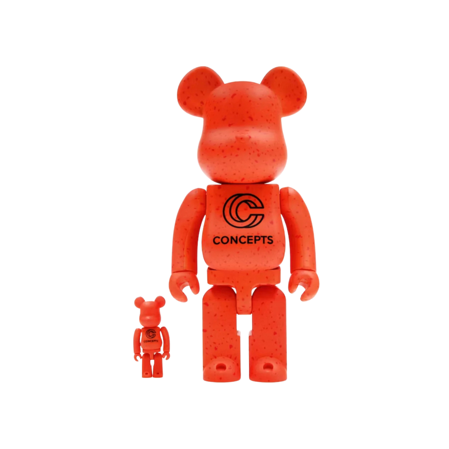 Medicom Toy x Concepts Orange Lobster Bearbrick 100% & 400% Set