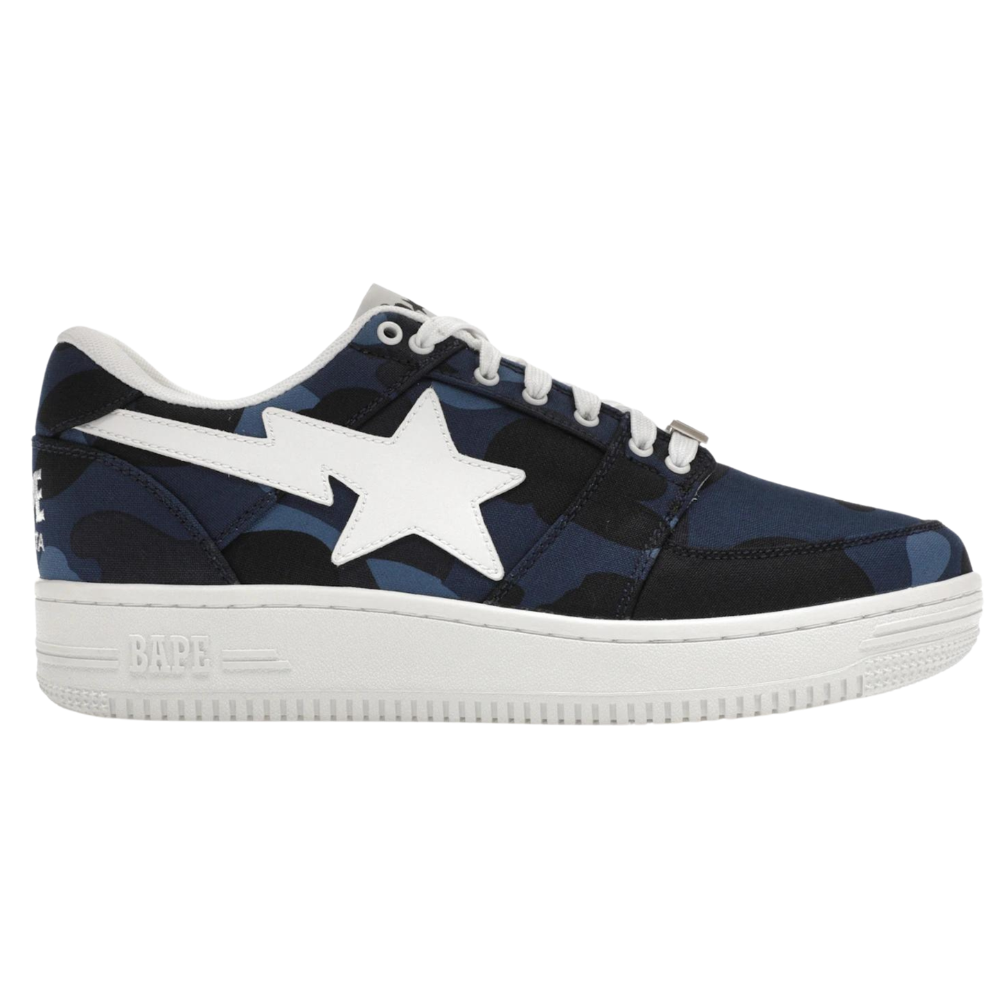 A Bathing Ape Bape Sta Low Color Camo Navy