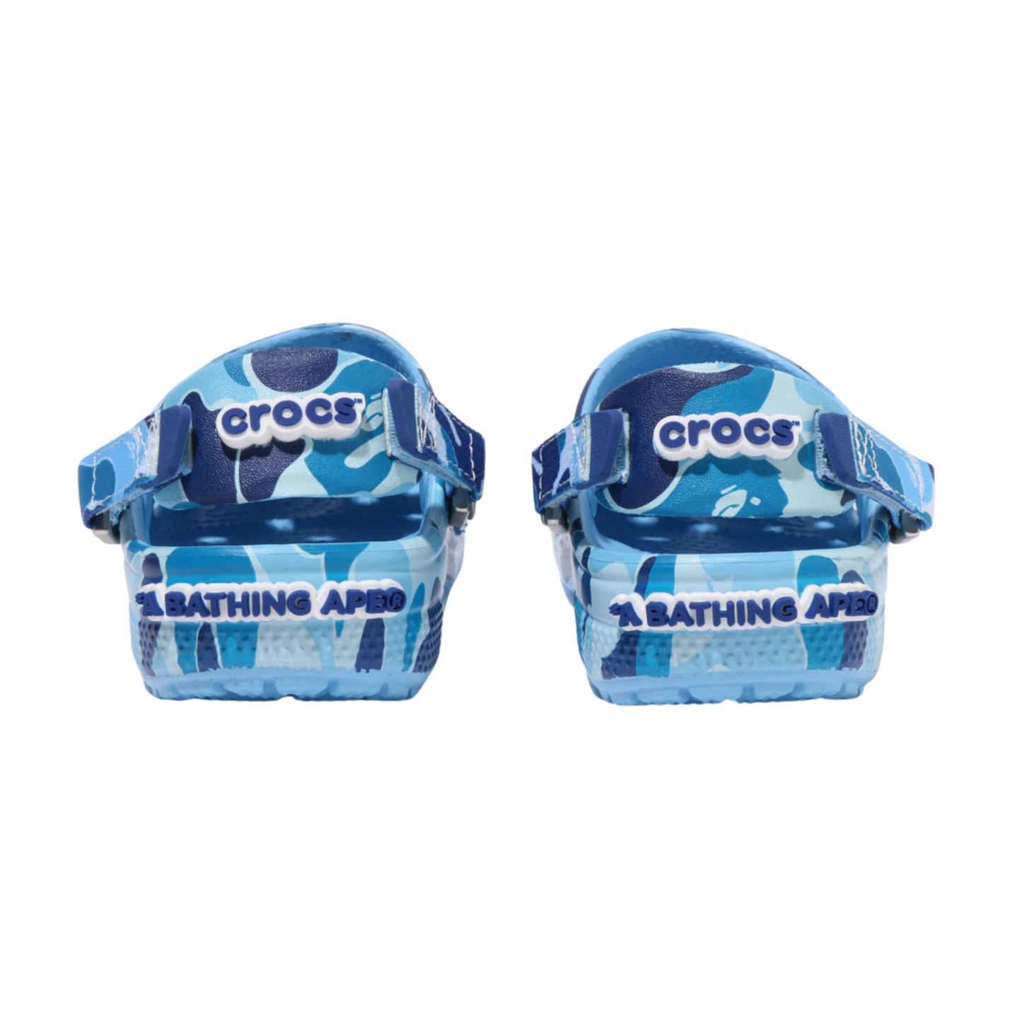 A Bathing Ape X Crocs Clog ABC Camo Blue (kids)