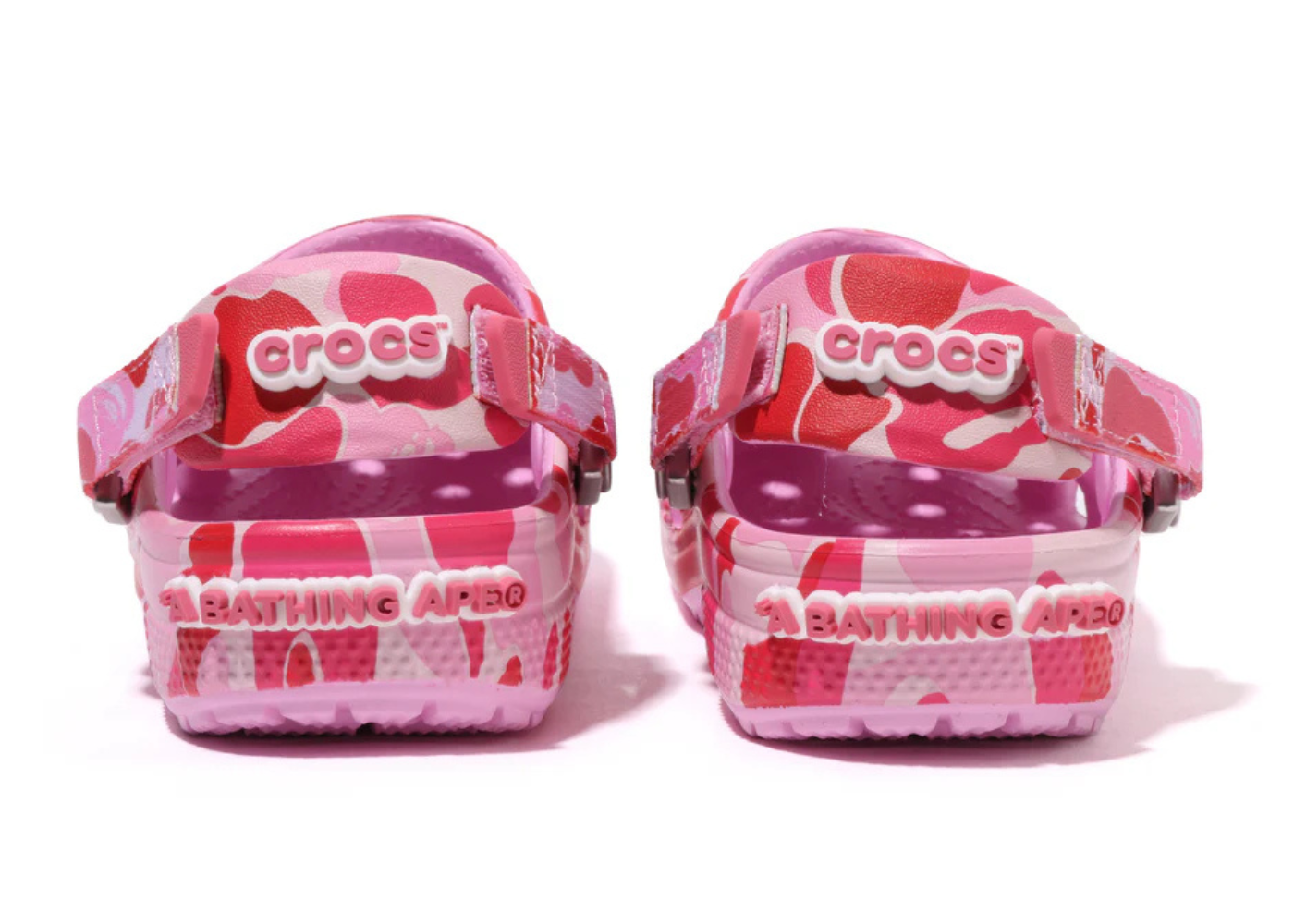 A Bathing Ape X Crocs Clog ABC Camo Pink (kids)