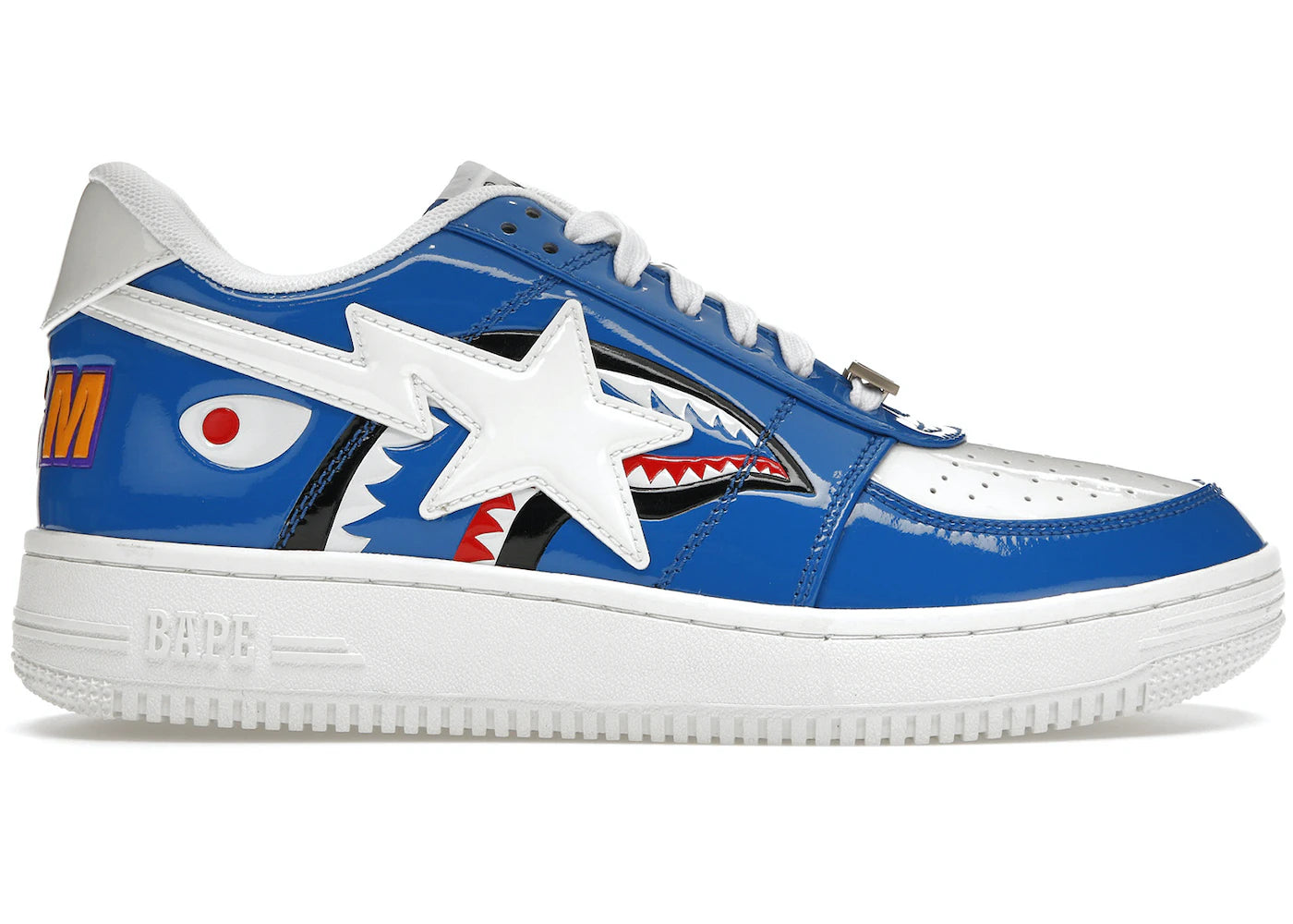 A Bathing Ape Bape Sta Color Block Shark