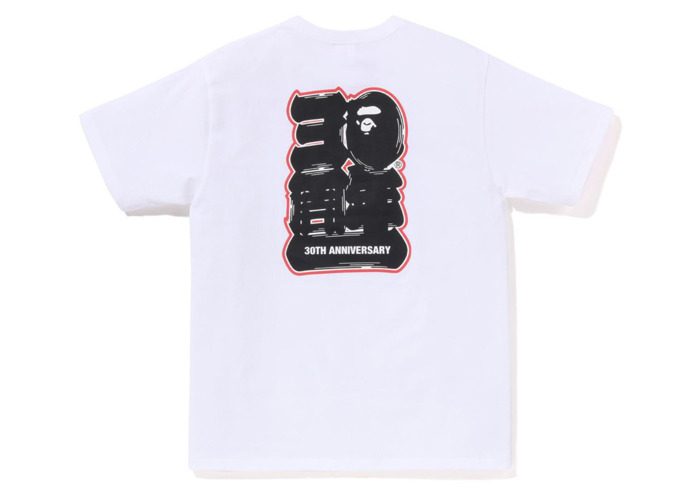 A Bathing ApeStore Hong Kong 30th Anniversary Ape Head Tee Set
White