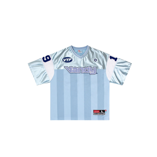 VANDYTHEPINK Blue Football Jersey