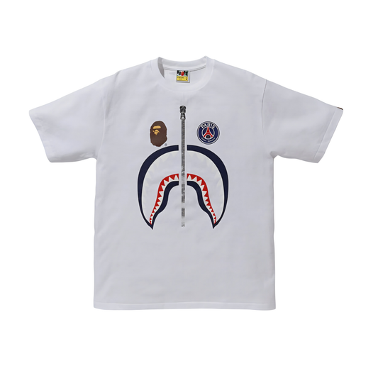 A Bathing Ape x PSG Shark Tee