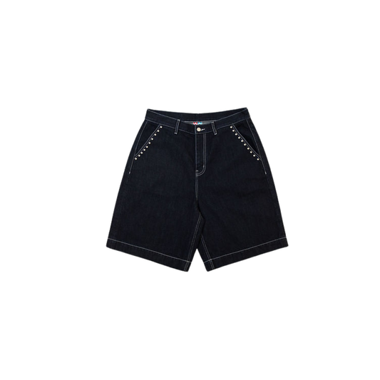 VANDYTHEPINK Studded Denim Shorts