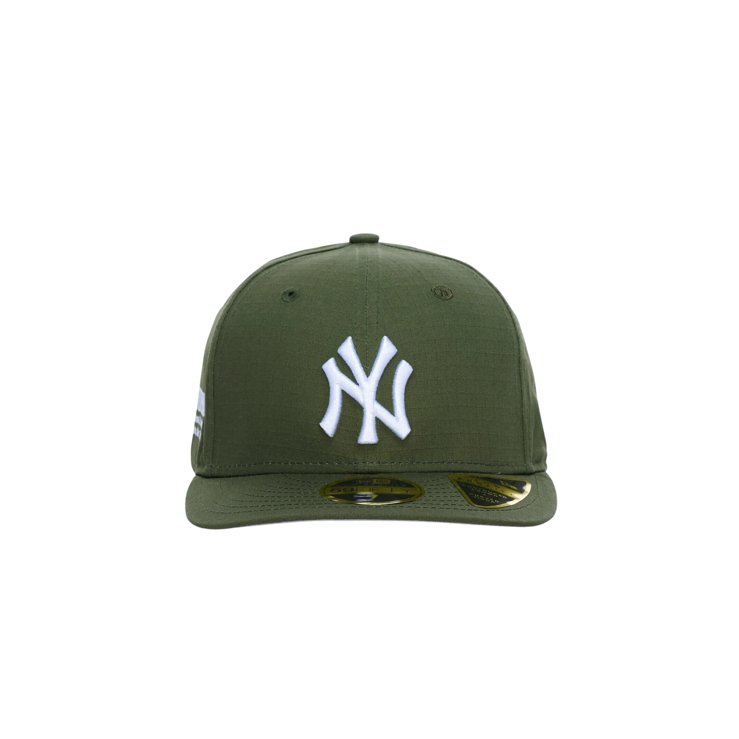 Hidden NY Yankees New Era Fitted Cap Olive