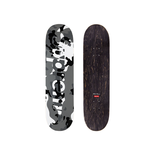 Supreme Camo Logo Skateboard Deck
