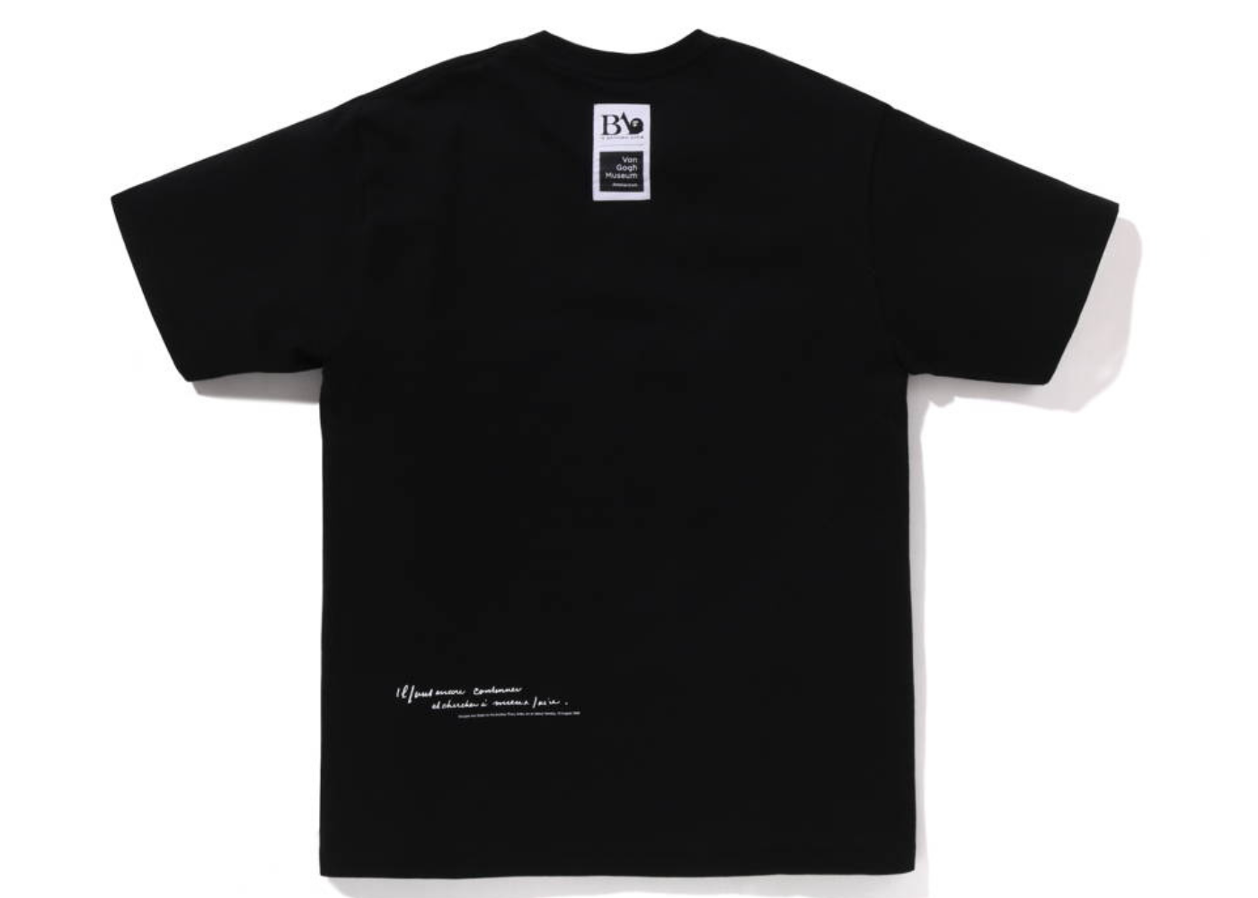 A Bathing Ape X Van Gogh Museum COLLEGE TEE