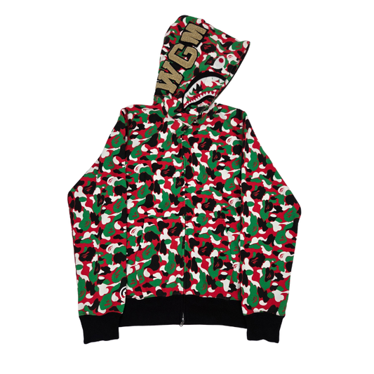 A Bathing Ape Shark Full Zip Hoodie Dubai 3rd Anniversary
