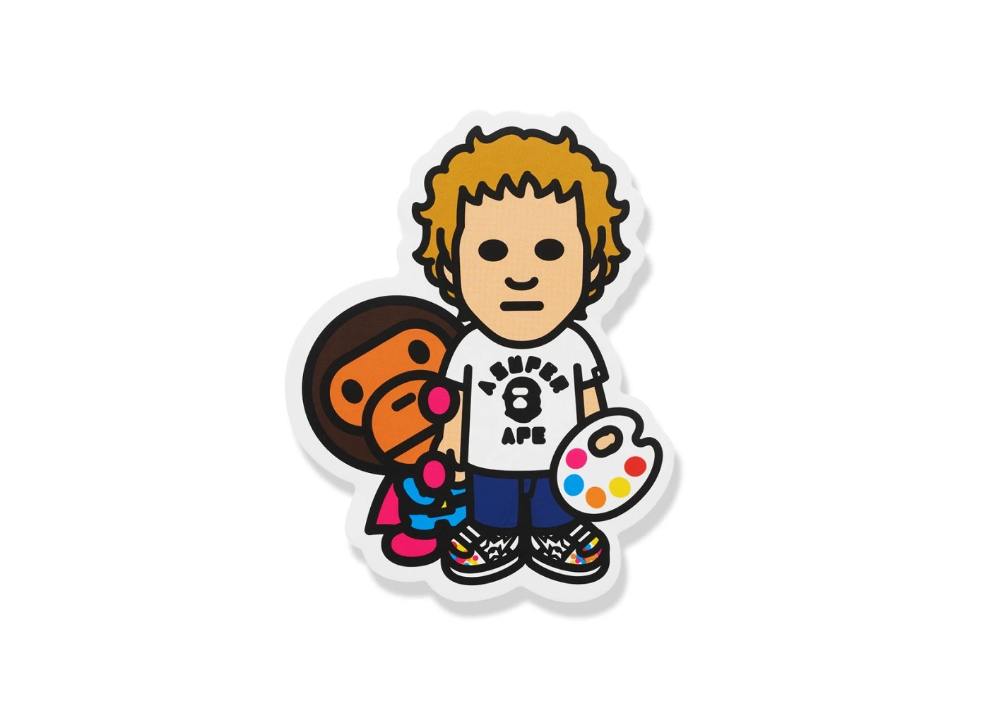 A Bathing Ape X Kidsuper Travel Kit Set Multi