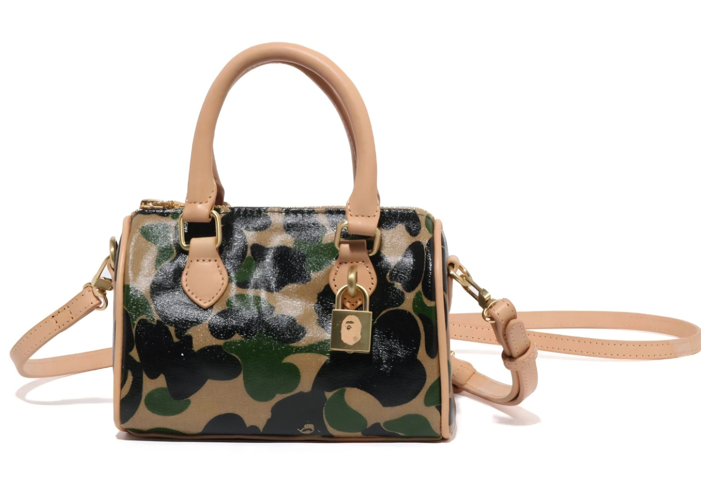 A Bathing Ape ABC Camo mini shoulderbag