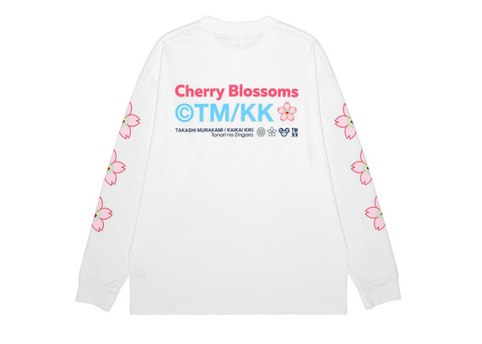 Takashi Murakami kaikai kiki 
 cherry blossom Longsleeve