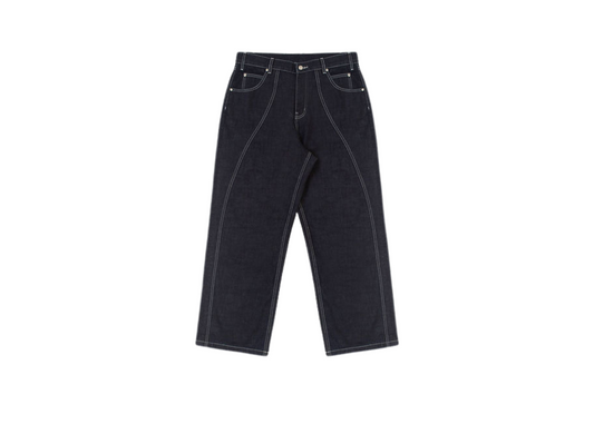 VANDYTHEPINK Contrast Raw Denim Jeans