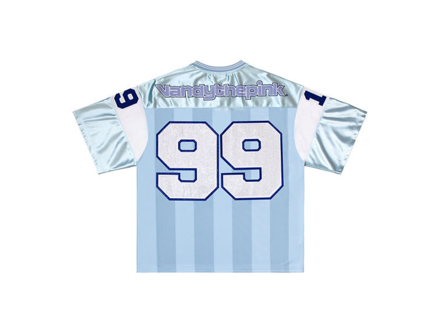 VANDYTHEPINK Blue Football Jersey