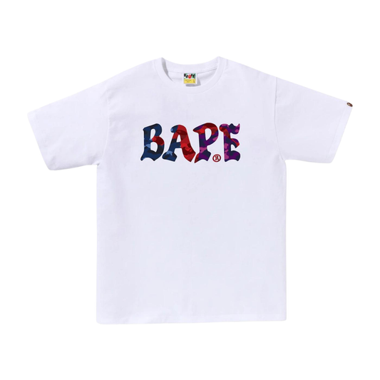 A Bathing Ape Color Camo Crazy Logo