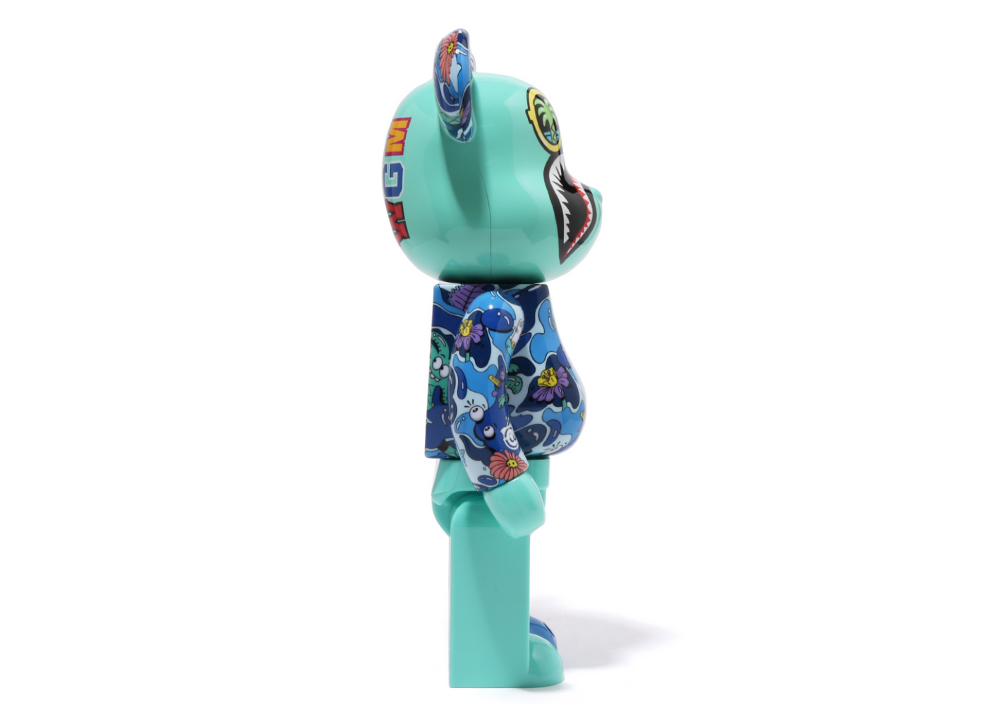 Bearbrick x Steven Harrington x BAPE Shark 100% & 400% Set