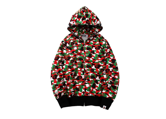 A Bathing Ape Shark Full Zip Hoodie Dubai 3rd Anniversary