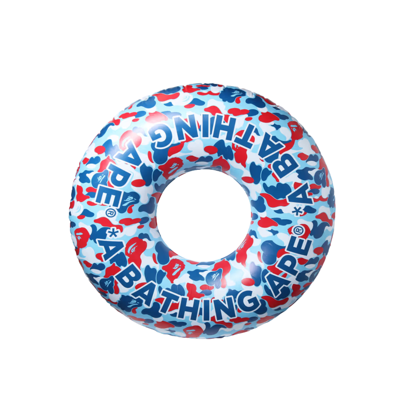 A Bathing Ape France x Nikki Beach Camo Inflatable Pool Ring