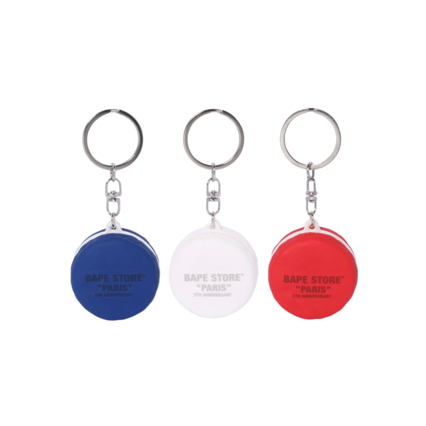 A Bathing Ape Paris 5th Anniversary Exclusive Keychain Set