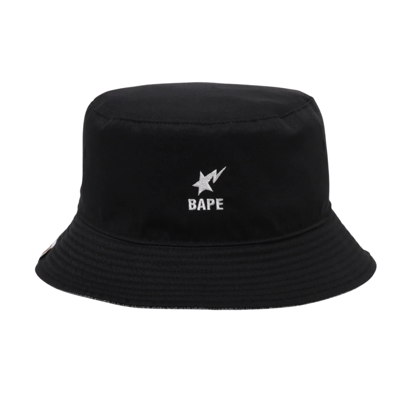 A Bathing Ape Snakeskin Reversible Bucket Hat