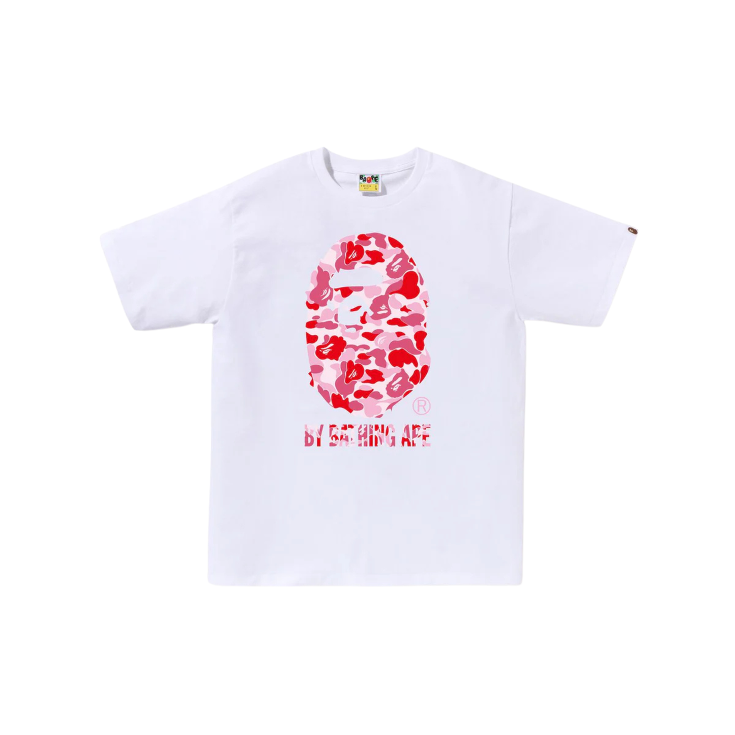 A Bathing Ape ABC Camo BY BATHING APE Tee Pink
