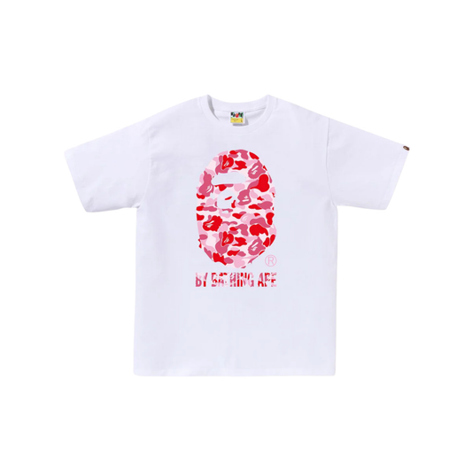 A Bathing Ape ABC Camo BY BATHING APE Tee Pink