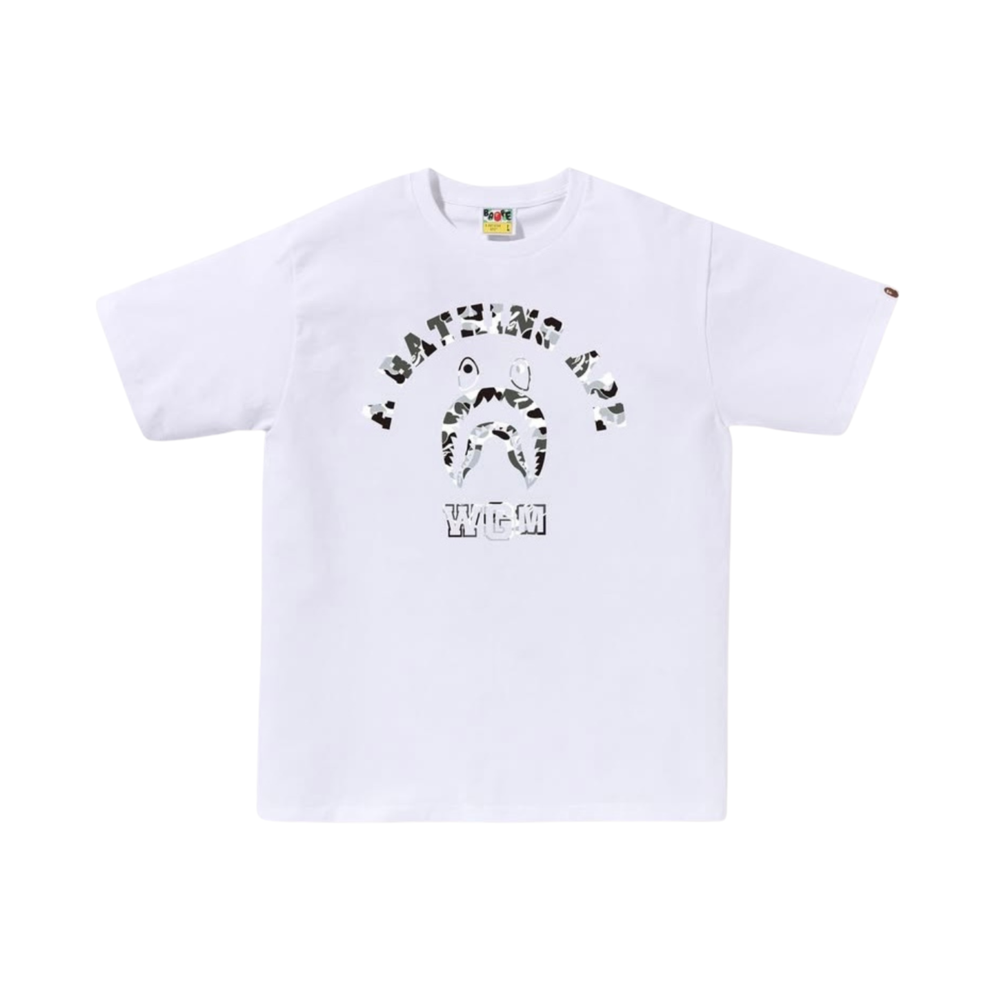 A Bathing Ape Shark College Tee Kyoto