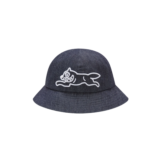 ICECREAM Running dog denim bucket hat