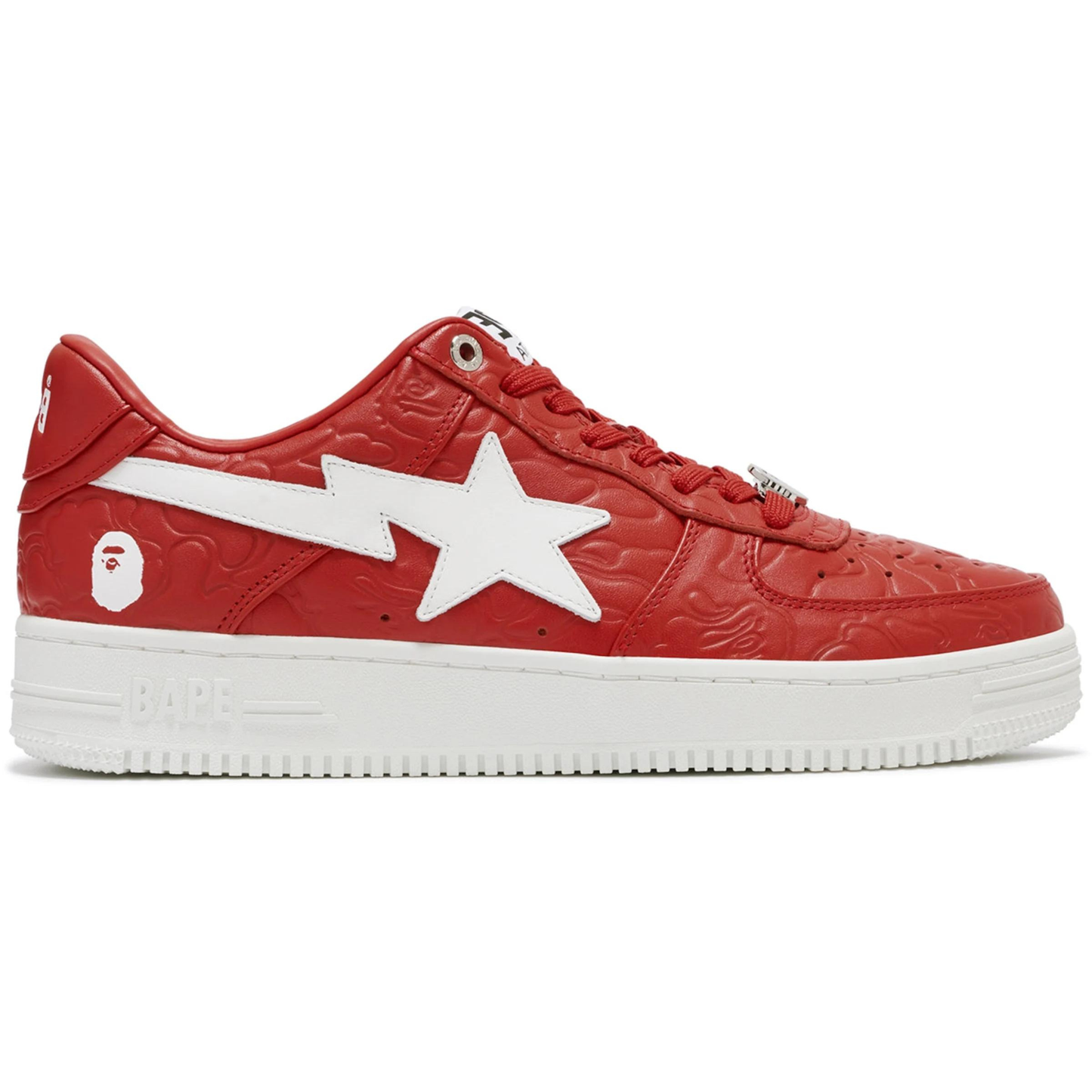 A Bathing Ape Bape Sta Low #3 Line Camo Red